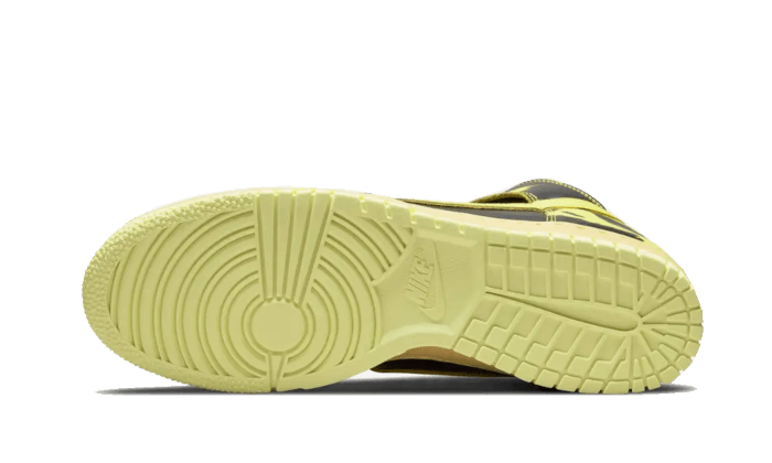 Nike Dunk High 1985 Acid Wash Gelb