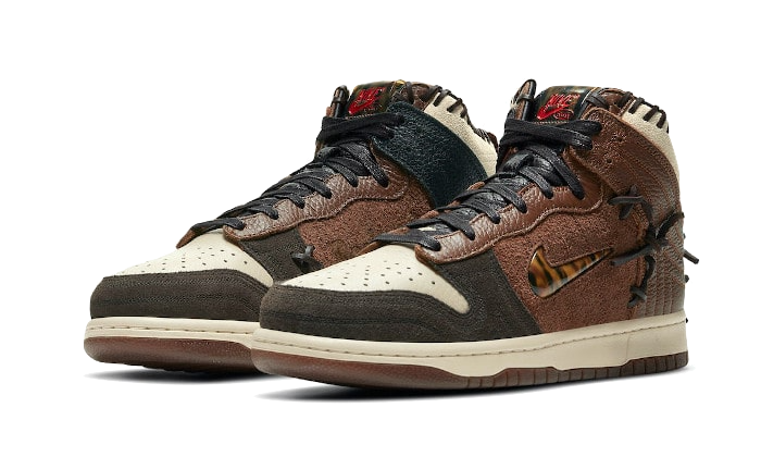 Nike Dunk High Bodega Legend Fauna Braun