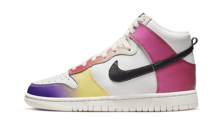 Nike Dunk High Mehrfarbiger Farbverlauf