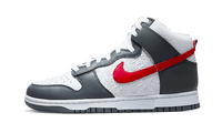Nike Dunk High Embossed Basketball Grey Red