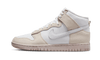 Nike Dunk High Retro PRM Rissiger Leder-Swoosh