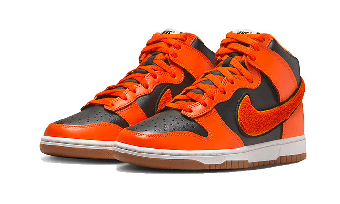 Nike Dunk High University Chenille Swoosh Sicherheitsorange