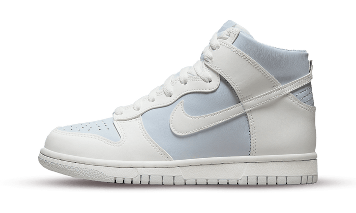 Nike Dunk High Weiß Fußball Grau