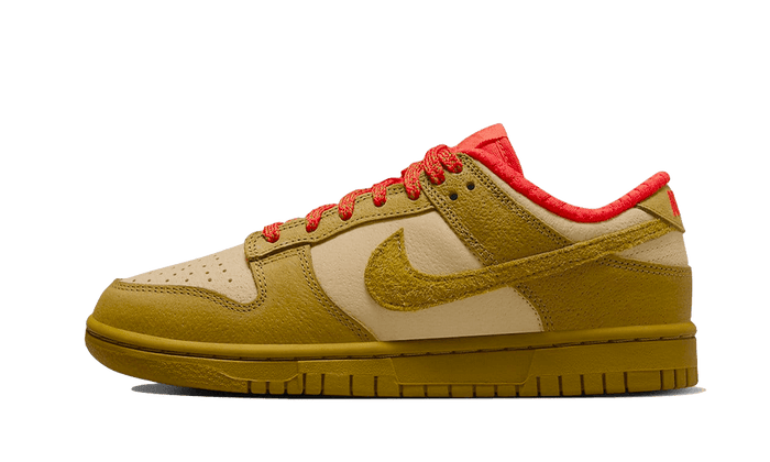 Nike Dunk Low Bronzine Sesame Picante Red