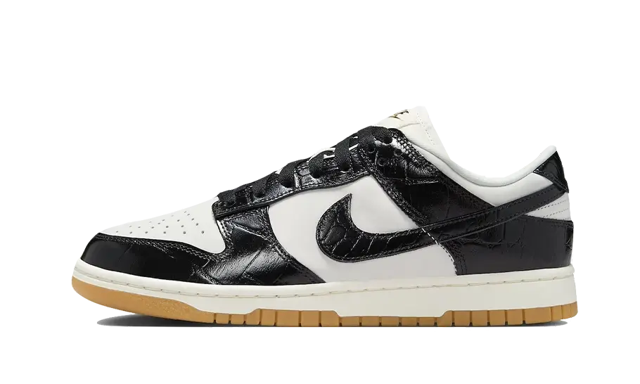 Dunk Low LX Schwarzes Krokodil