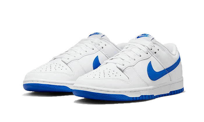 Nike Dunk Low Weiß Hyper Royal