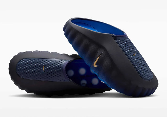 Nike Mind 001 Slide Blackened Blue Game Royal detail 2
