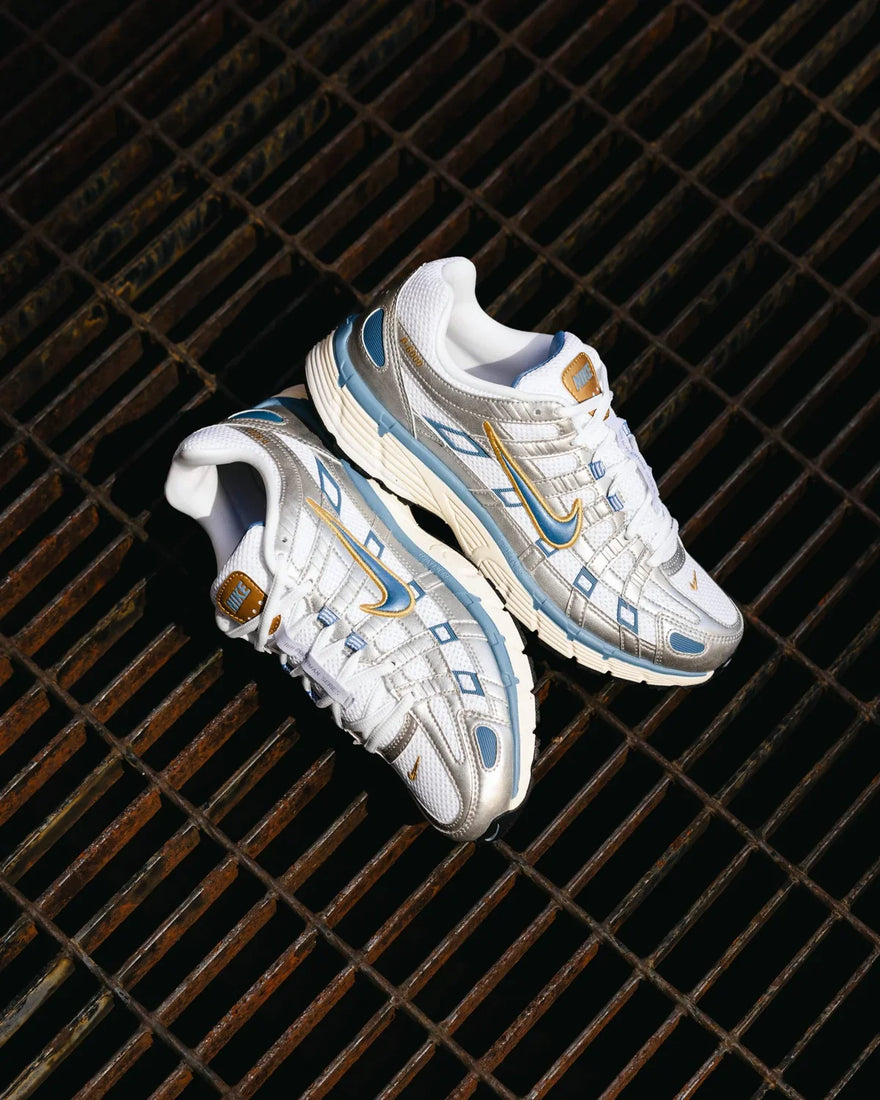 Nike P-6000 Metallic Silver Aegean Storm
