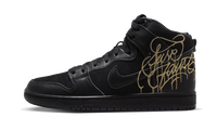 Nike SB Dunk High FAUST Black Gold