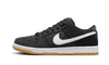 Nike SB Dunk Low Pro ISO Schwarzer Gummi