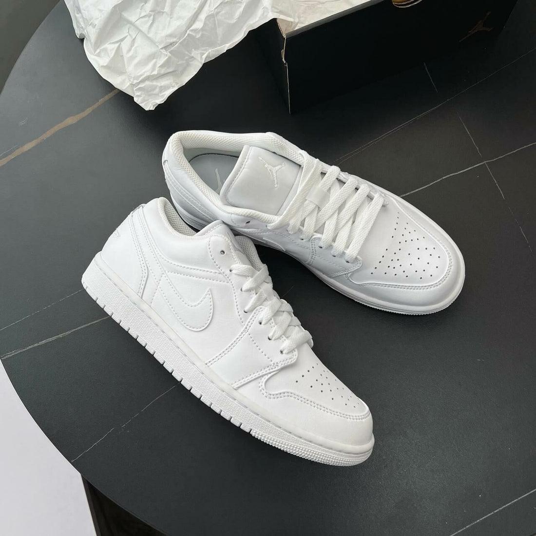 Air Jordan 1 Low Triple White (2022)