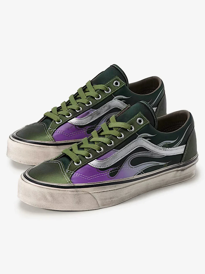 Vans LX Old Skool Archive Flame Green detail 2