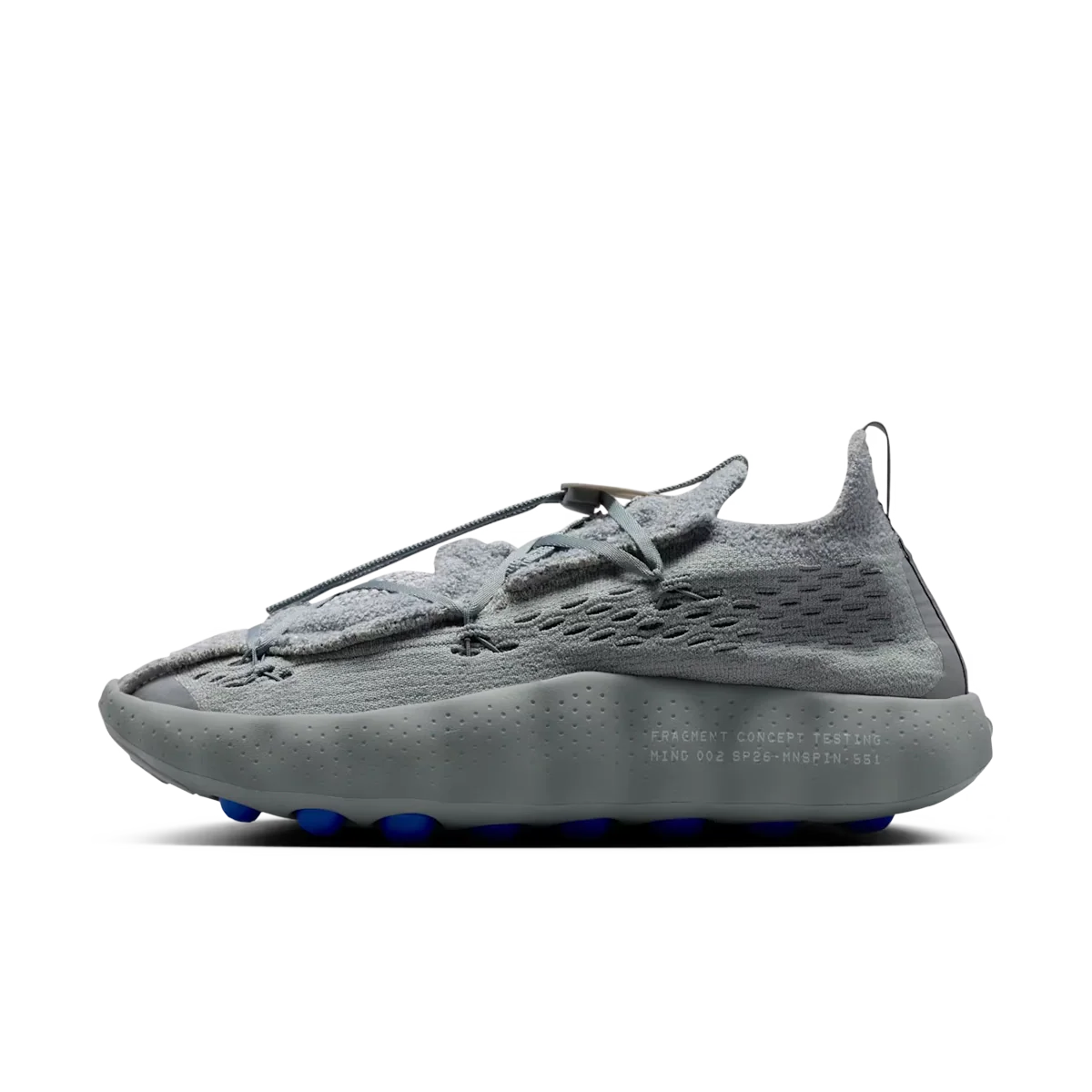Nike Mind 002 Flyknit Fragment Particle Grey detail 1