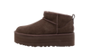 UGG Classic Ultra Mini Platform Burnt Cedar