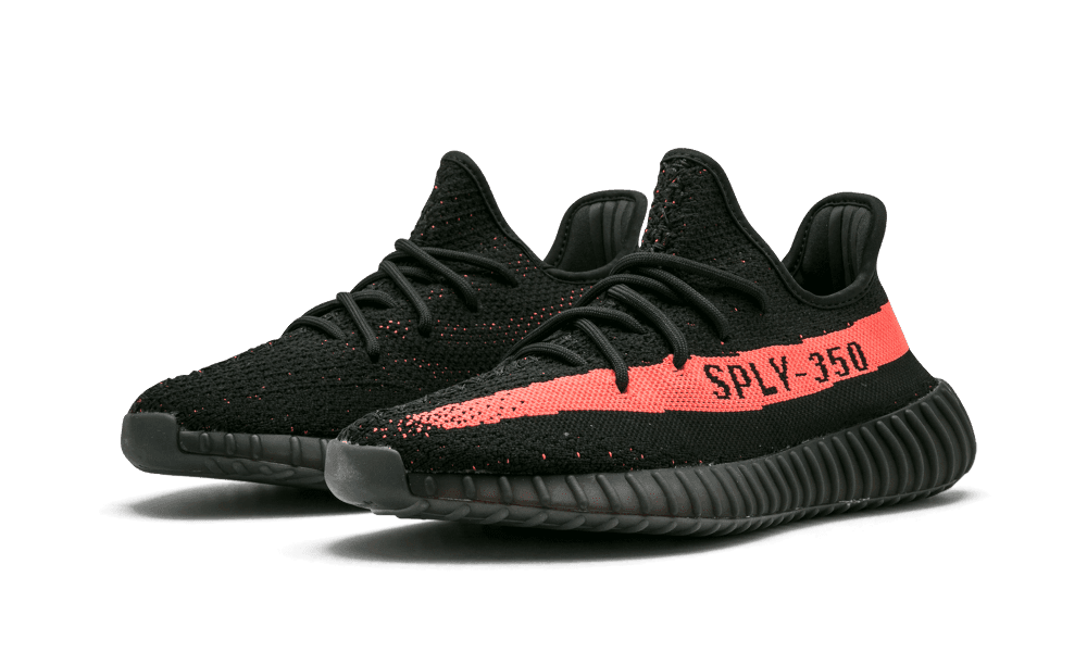 Adidas Yeezy Boost 350 Core Schwarz Rot